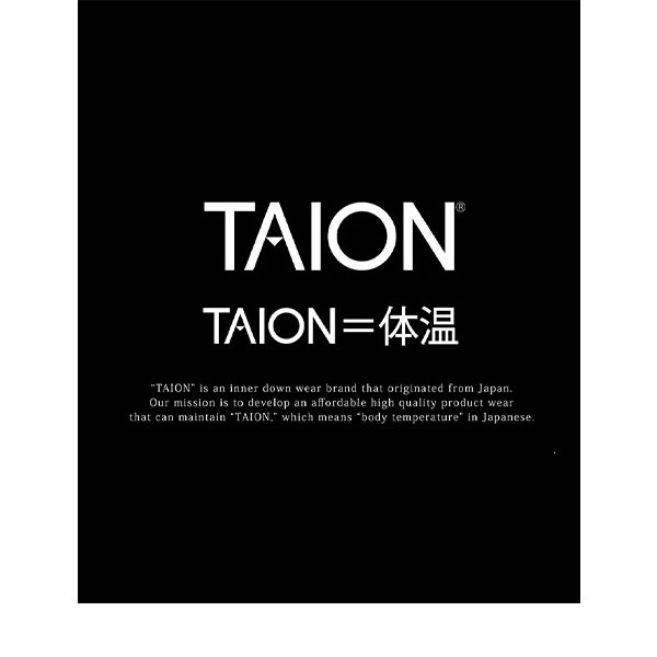 �������� TAION ���ƥ� ���󥰥� ���󥰥����󥸥� ��ǥ����� TAION-W003CI-LONG V�ͥå� ������٥��� ����ʡ������� ������ ������ ���� �ݲ��� ������ ����ѥ��� V NECK LONG DOWN GILET ��