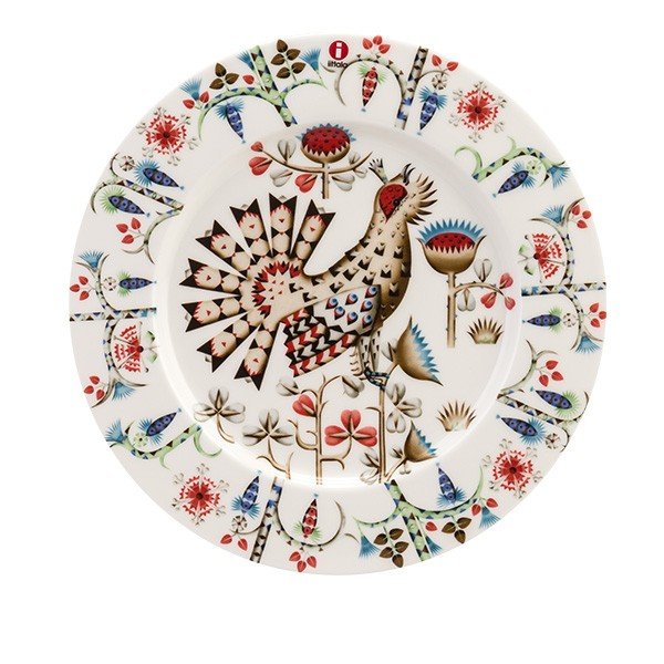 イッタラ)  Taika タイカ プレート ２２ｃｍ お皿 イッタラ（iittala） タイカ レッド プレート 22cm | ブランド