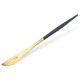 �����ݡ��� Cutipol GOA ���� �ǥ��ʡ��ʥ��� �֥롼�ߥ������ Dinner knife Blue Gold ���ƥ�쥹 ���ȥ�꡼ ��