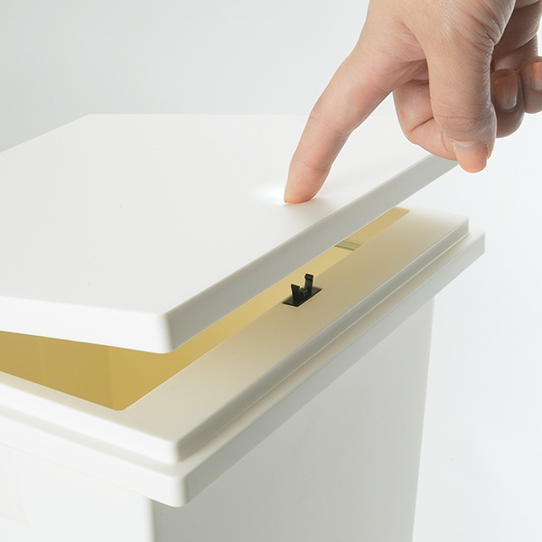 ゴミ箱 2個セット I'm D アイムディー kcud クード スクエア プッシュ