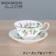 �����å����å� WEDGWOOD �ƥ������å�&�������� �磻��ɥ��ȥ��٥꡼ ����Ȣ���� �ƥ������å� �����ҡ����å� ���� ���� ���� ���ȥ�꡼ ���å��� ������� �֥��� 1053287 Wild Strawberry TEACUP & SAUCER ��
