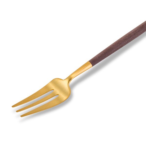 ݡ Cutipol GOA  ڥȥ꡼ե ֥饦ߥ Pastry fork Brown Gold ƥ쥹 ȥ꡼ 