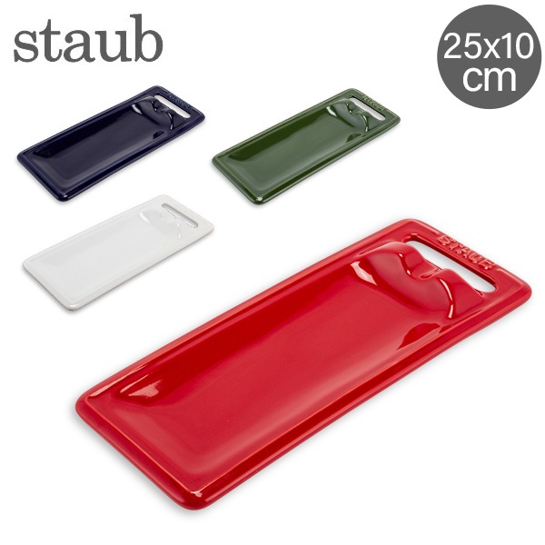 �߸˸¤� ���ȥ��� Staub ���ס���쥹�� 25 �� 10cm ����ߥå� �ȥ졼 ���� Ĵ����� Spoon Rest ���å��� �ȥ쥤 �ץ졼�� ��Ǯ �����֥� ������
