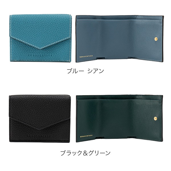 �ܥʥ٥����� BONAVENTURA �ȥ饤�ե������ �ߥ˥�����å� Trifold Mini Wallet ���⡼�� ������å� �����󥯥쥶�� �ܳ� �쥶�� �����ޤ���� ���������� ��ʪ ��ǥ����� ��