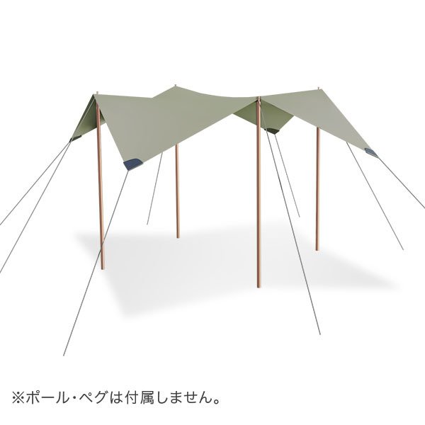タトンカ Tatonka タープ Tarp 2 TC 285×300cm ポリコットン 撥