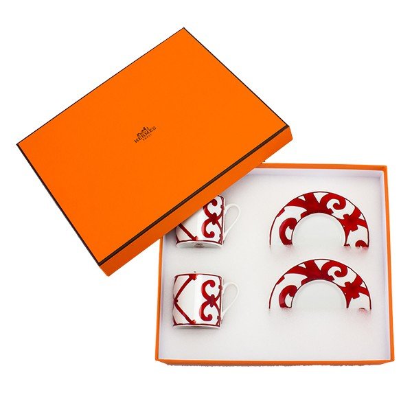 Hermes エルメス ガダルキヴィール Coffee cup and saucer コーヒー