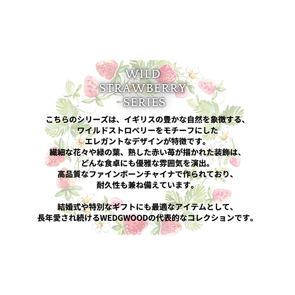 �����å����å� WEDGWOOD ���������ȥ쥤 �磻��ɥ��ȥ��٥꡼ ���� �� ����Ȣ���� ���� ������ �ѻ� ��껮 ���� �ץ졼�� ���å��� ������� �֥��� 1061265 Wild Strawberry SQUARE TRAY ��