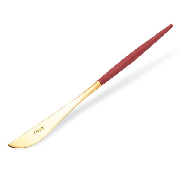 �����ݡ��� Cutipol GOA ���� �ǥ��ʡ��ʥ��� ��åɡߥ������ Dinner knife Red Gold ���ƥ�쥹 ���ȥ�꡼  ��