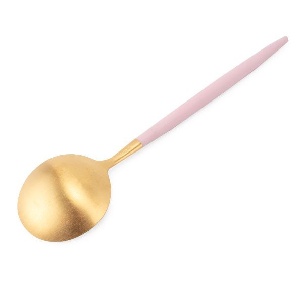 �����ݡ��� Cutipol GOA ���� �ǥ����ȥ��ס��� �ԥ󥯡ߥ������ Dessert spoon Pink Gold ���ƥ�쥹 ���ȥ�꡼ ��