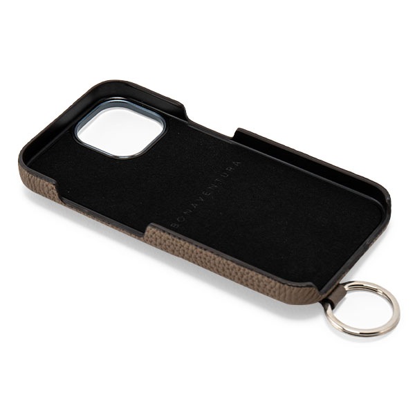 �ܥʥ٥����� BONAVENTURA iPhone15 �ϥ�ɥ��դ��Хå����С������� Back Cover Case with handle �쥶�� �Υӥ�쥶�� �ܳ� ���奱���� ���ޥۥ������� �����ե��󥱡����� �ܳ� ������� ����ץ� ��