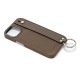 �ܥʥ٥����� BONAVENTURA iPhone15 �ϥ�ɥ��դ��Хå����С������� Back Cover Case with handle �쥶�� �Υӥ�쥶�� �ܳ� ���奱���� ���ޥۥ������� �����ե��󥱡����� �ܳ� ������� ����ץ� ��
