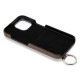 �ܥʥ٥����� BONAVENTURA iPhone15 �ϥ�ɥ��դ��Хå����С������� Back Cover Case with handle �쥶�� �Υӥ�쥶�� �ܳ� ���奱���� ���ޥۥ������� �����ե��󥱡����� �ܳ� ������� ����ץ� ��