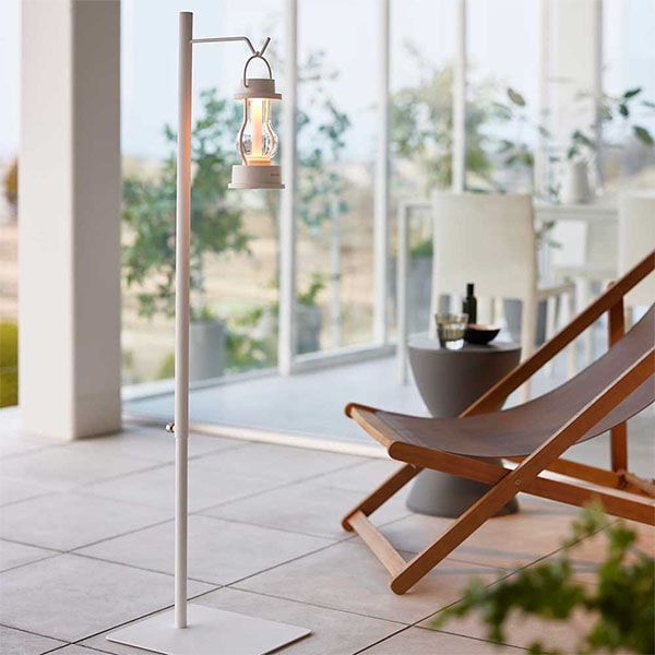 高さ伸縮ランタンスタンド タワー 山崎実業 tower ホワイト ブラック