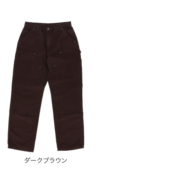 �����ϡ��� Carhartt �ѥ�� ����ѥ�� B136 ���֥�ˡ� �ڥ��󥿡��ѥ�� 12���� ���å����� �롼���ե��å� ��� �礭�������� ����� ����� Washed Duck Double-Front Work Dungaree ��