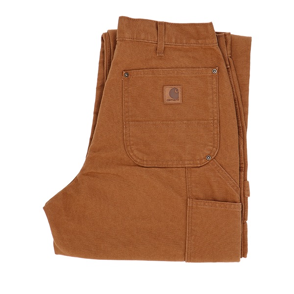 �����ϡ��� Carhartt �ѥ�� ����ѥ�� B136 ���֥�ˡ� �ڥ��󥿡��ѥ�� 12���� ���å����� �롼���ե��å� ��� �礭�������� ����� ����� Washed Duck Double-Front Work Dungaree ��