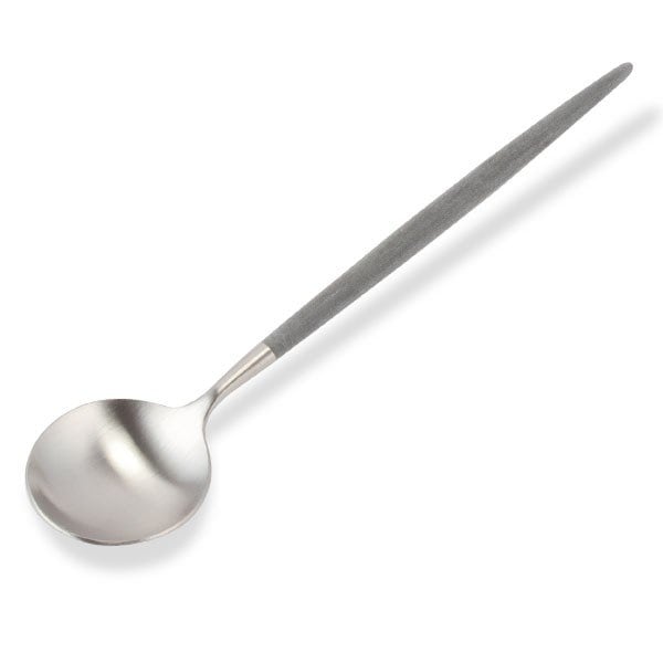 �����ݡ��� Cutipol GOA ���� �ǥ����ȥ��ס��� ���졼 Dessert spoon Grey Stainless ���ƥ�쥹 ���ȥ�꡼ ��