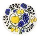 ����ӥ� Arabia �� 22��25cm �ѥ�ƥ��å� �ץ졼�� �����Х� Paratiisi Plate Oval Coloured �ʱ߻� ���� �̲� 1005603 6411800089593 ��