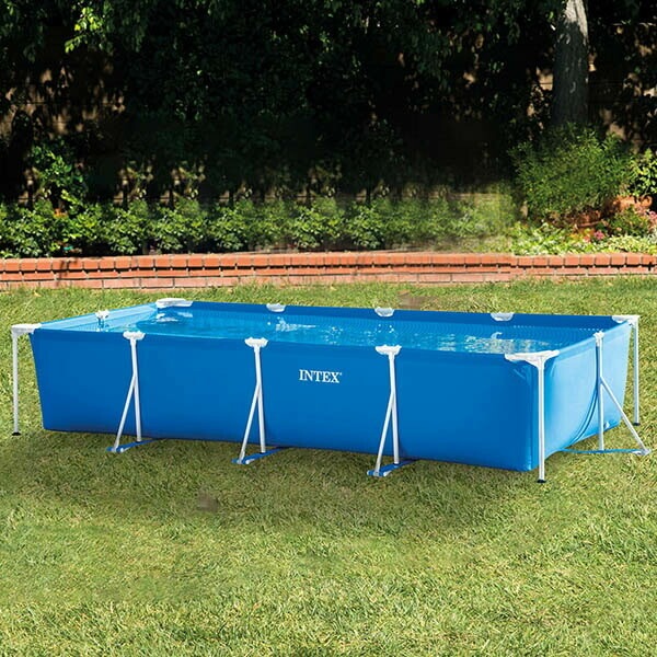 INTEX 】 インテックス 簡単設置 超大型 フレーム プール カバー付き