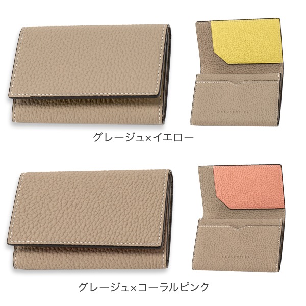 �ܥʥ٥����� BONAVENTURA ���꡼���դ� �ӥ��ͥ������ɥ����� Business card case with sleeve �ܳ� ̾������ ����ץ� ���쥬��� �쥶��̾�ɥ����� ����ù� �����󥯥쥶�� ��ǥ����� ̾�ɥ����� ��