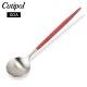 �����ݡ��� Cutipol GOA ���� �ǥ����ȥ��ס��� ��å� Dessert spoon Red Stainless ���ƥ�쥹 ���ȥ�꡼ ��
