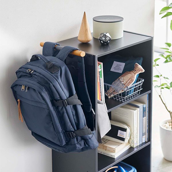 カラーボックス横 ランドセル&リュックハンガー RIN リン 山崎実業