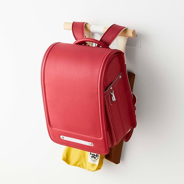 カラーボックス横 ランドセル&リュックハンガー RIN リン 山崎実業