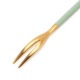 �����ݡ��� Cutipol GOA ���� ����ѥˡ����ե����� ����ɥ�ߥ������ Japanese Fork Celadon Gold ���ƥ�쥹 ���ȥ�꡼ ��