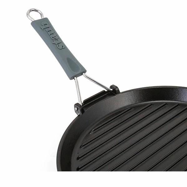 【美品 40%OFF以下!!】Staub グリルパン 27cm グリルラウンド 訳あり】 ストウブ Staub グリルパン 27cm グリルラウンド