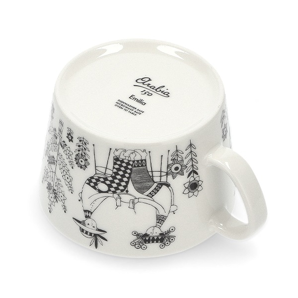 ����ӥ� Arabia �ޥ����å� �����ץ��å� ���å� �ޥ� 400mL ���ߥꥢ 1068071 EMILIA CUP ���� �����ҡ� ���å� ���� ��Υȡ��� ������� �̲�  ��