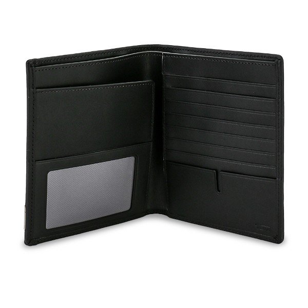 【美品】TUMIパスポートケース　バリスティックナイロン✕本革 美品】TUMIパスポートケース バリスティックナイロン✕本革 美品