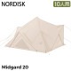�Υ�ǥ����� NORDISK �ߥåɥ���� 20 ���å��� �ƥ�� 10���� Midgard 20 Tent 142033 ���åȥ� ������ �����ȥɥ� �ե��� �쥸�㡼 ��