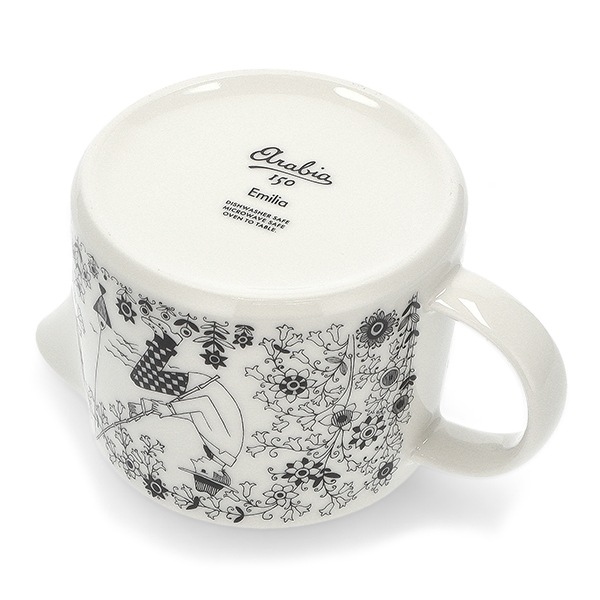 ����ӥ� Arabia �ԥå��㡼 350mL ���ߥꥢ 1068078 EMILIA PITCHER �ߥ륯�ݥå� �庹�� ��Υȡ��� ������ ���å� ������ ���� ������� �̲�  ��