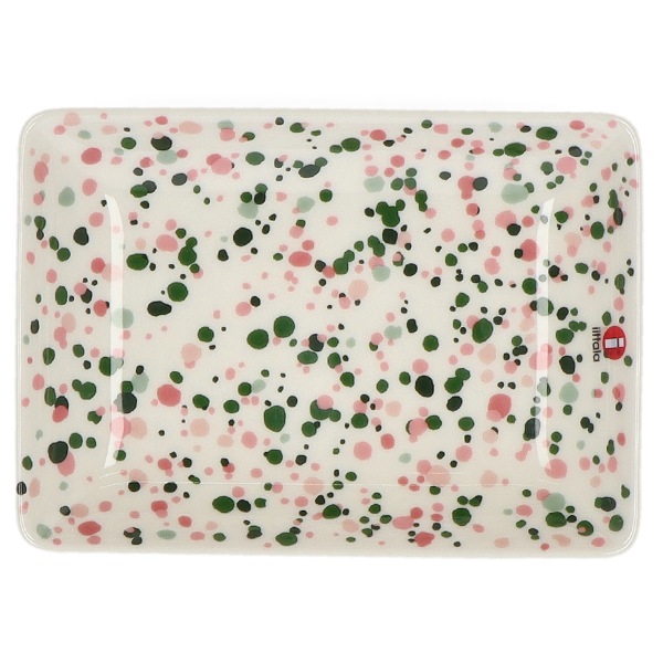 ���å��� iittala �� �������� �ץ졼�� ���� �����Хȥ��å� Helle 10.3 �� 14.6cm 1070621 �ԥ󥯥��꡼�� OIVA TOIKKA COLLECT OTC A6 plate Pink green �ѻ� �滮 ���� ������� �̲�