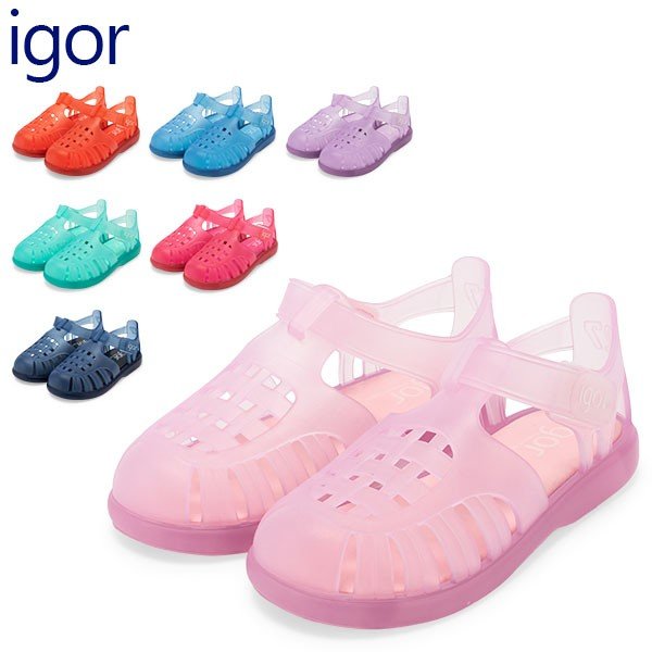 イゴール Igor キッズサンダル Tobby Velcro トビーベルクロ 11 5cm 18cm サンダル ベビー キッズ 水遊び 砂遊び S 海 プール 子供 靴 Babies Kids 赤ちゃん 子供 Shoes シューズ Gulliver Online Shopping