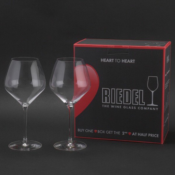 ꡼ǥ Riedel 磻󥰥饹 2ӥå ϡȡȥϡ Х塼ѥå ԥΡΥ 6409/07 Heart To Heart 磻 饹 ֥磻  