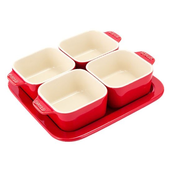 在庫限り ストウブ Staub アペタイザーセット 40511-119-0 チェリー