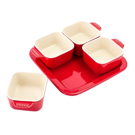 在庫限り ストウブ Staub アペタイザーセット 40511-119-0 チェリー