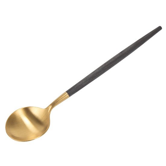 �����ݡ��� Cutipol GOA ���� �����ҡ����ƥ������ס��� �֥�å��ߥ������ Tea spoon/ Coffee Spoon Black ���ȥ�꡼ GO11G ������ ��