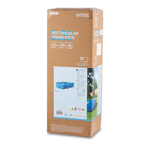 INDEX - INTEX プール レクタングラフレームプール 220x150x60cm インテックス レクタングラフレームプール 220x150x60cm （INTEX
