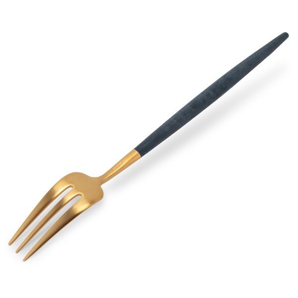 �����ݡ��� Cutipol GOA ���� �ڥ��ȥ꡼�ե����� �֥롼�ߥ������ Pastry fork Blue Gold ���ƥ�쥹 ���ȥ�꡼ ��