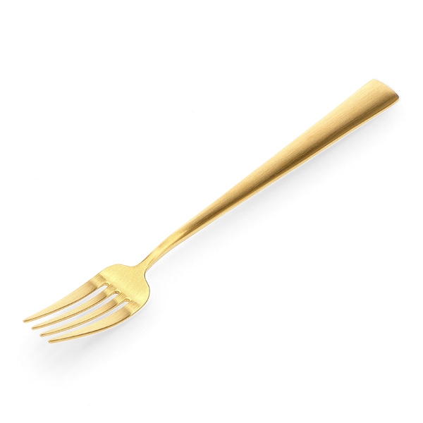 Cutipol �����ݡ��� DUNA GOLD BRUSHED �ǥ�ʥ�����ɥ֥�å���� Dinner fork �ǥ��ʡ��ե����� Gold Matt ������ɥޥå� ���ȥ�꡼ 5609881230206 DU04GB ������ ��