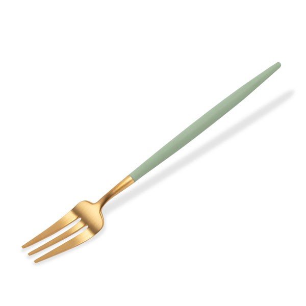 �����ݡ��� Cutipol GOA ���� �ڥ��ȥ꡼�ե����� ����ɥ�ߥ������ Pastry fork Celadon Gold ���ƥ�쥹 ���ȥ�꡼ ��
