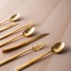 Cutipol �����ݡ��� DUNA GOLD BRUSHED �ǥ�ʥ�����ɥ֥�å���� Dessert knife �ǥ����ȥʥ��� Gold Matt ������ɥޥå� ���ȥ�꡼ 5609881230800 DU06GB ������ ��