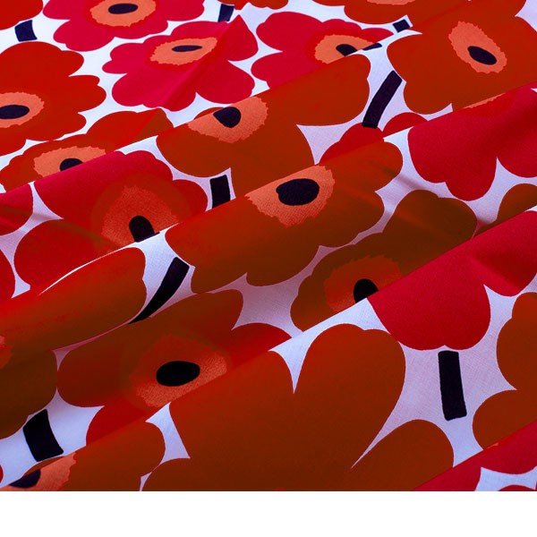 マリメッコ/marimekko/ファブリック/KEVATJUHLA/ウシ柄 Unikko HW コットンファブリック | Maija Isola | Marimekko