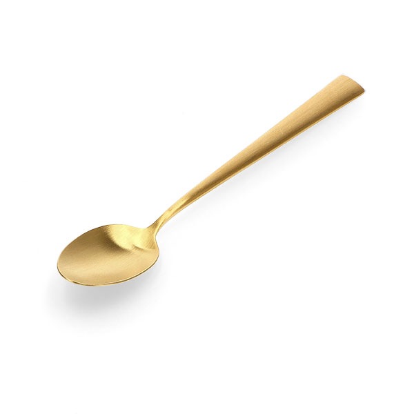 Cutipol �����ݡ��� DUNA GOLD BRUSHED �ǥ�ʥ�����ɥ֥�å���� Dessert spoon �ǥ����ȥ��ס��� Gold Matt ������ɥޥå� ���ȥ�꡼ 5609881231005 DU08GB ������ ��