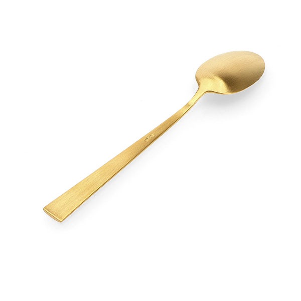 Cutipol �����ݡ��� DUNA GOLD BRUSHED �ǥ�ʥ�����ɥ֥�å���� Dessert spoon �ǥ����ȥ��ס��� Gold Matt ������ɥޥå� ���ȥ�꡼ 5609881231005 DU08GB ������ ��