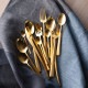 Cutipol �����ݡ��� DUNA GOLD BRUSHED �ǥ�ʥ�����ɥ֥�å���� Dessert spoon �ǥ����ȥ��ס��� Gold Matt ������ɥޥå� ���ȥ�꡼ 5609881231005 DU08GB ������ ��