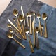 Cutipol �����ݡ��� DUNA GOLD BRUSHED �ǥ�ʥ�����ɥ֥�å���� Dessert spoon �ǥ����ȥ��ס��� Gold Matt ������ɥޥå� ���ȥ�꡼ 5609881231005 DU08GB ������ ��