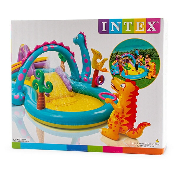 INTEXダイナランドプレーセンター 333×229×112cm Amazon | INTEX(インテックス) ダイナランドプレーセンター 302