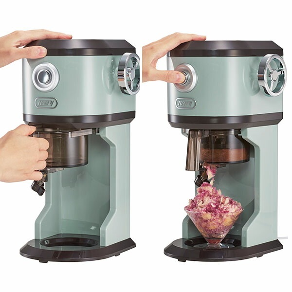 新品未使用 ✨Toffy 電動かき氷機 レトロ おしゃれ ふわふわ氷 トフィー 新品未使用 ✨Toffy 電動かき氷機 レトロ おしゃれ ふわふわ氷